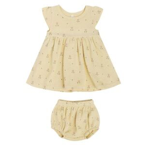 Quincy Mae dress & bloomer set